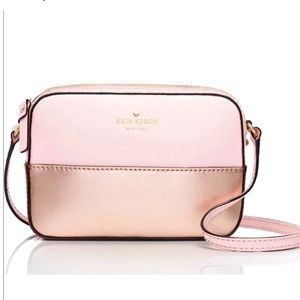 Kate Spade New York Ivy Street Clover Affogato/Gold Crossbody Bag